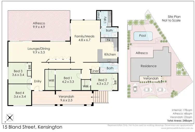 Floorplan of Homely house listing, 15 Bland Street, Kensington WA 6151