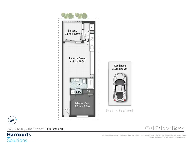 Floorplan of Homely apartment listing, 8/38 Maryvale Street, Toowong QLD 4066