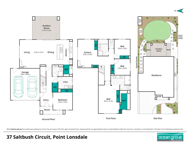 Floorplan of Homely house listing, 37 Saltbush Circuit, Point Lonsdale VIC 3225
