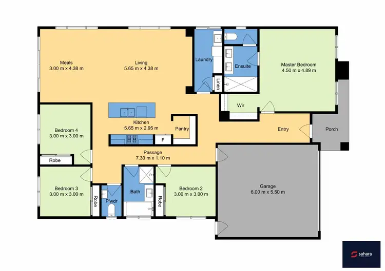 Floorplan of Homely house listing, 3 Abarth Street, Tarneit VIC 3029