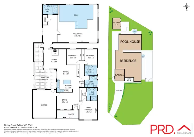 Floorplan of Homely house listing, 20 Lay Court, Ballan VIC 3342