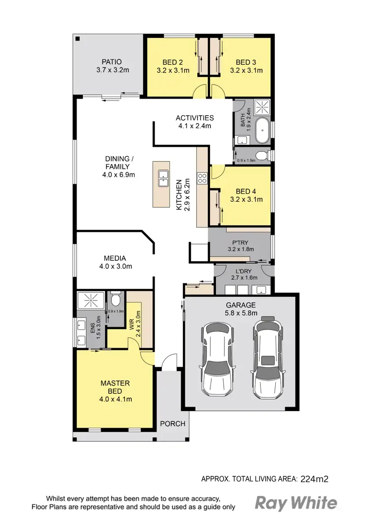 Floorplan of Homely house listing, 9 South Street, Burpengary East QLD 4505