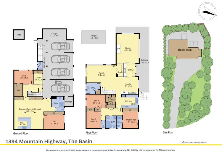 Floorplan of Homely house listing, 1394 Mountain Highway, The Basin VIC 3154
