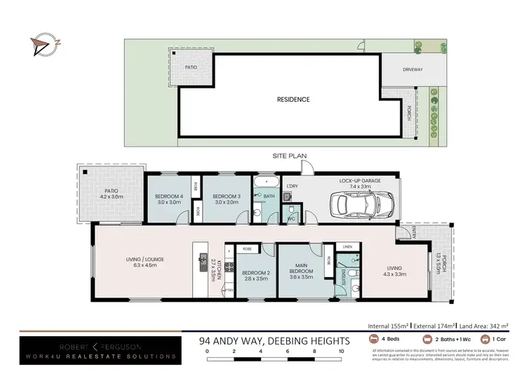 Floorplan of Homely house listing, 94 Andy Way, Deebing Heights QLD 4306