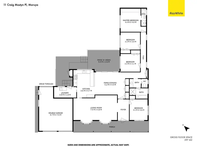 Floorplan of Homely other listing, 11 Craig Mostyn Place, Moruya NSW 2537