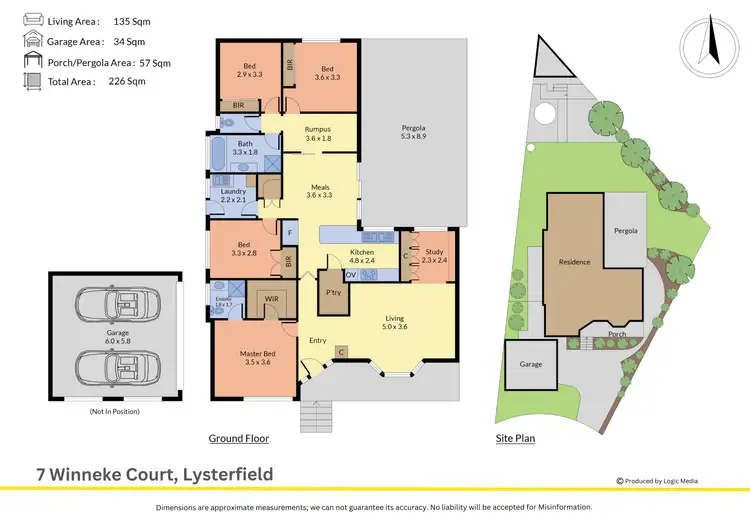 Floorplan of Homely house listing, 7 Winneke Court, Lysterfield VIC 3156