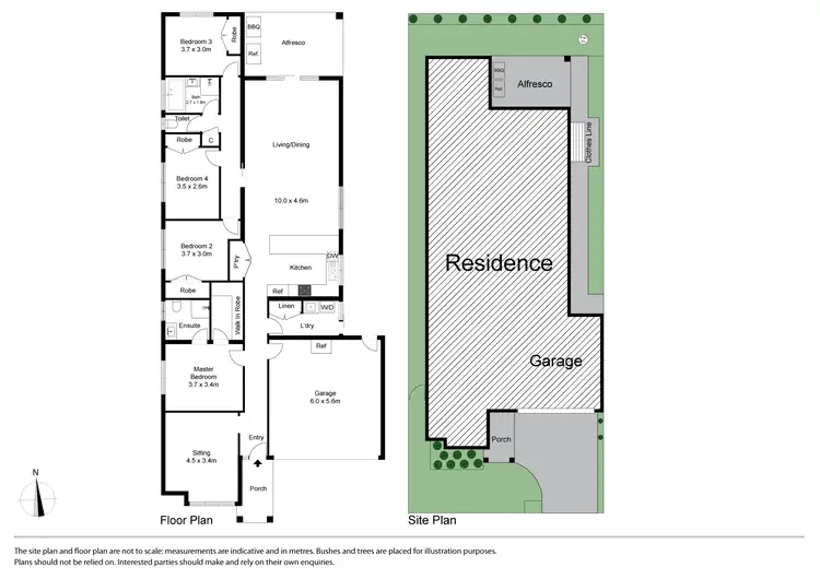 Floorplan of Homely house listing, 10 Dewhurst Circuit, Cranbourne East VIC 3977