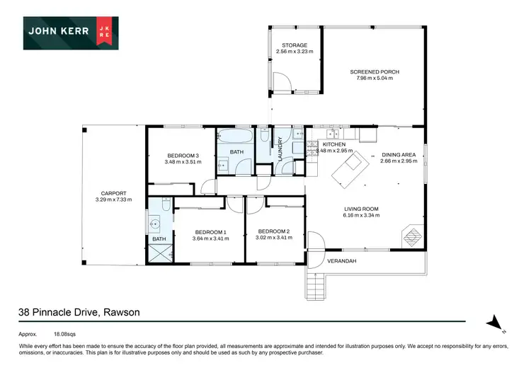 Floorplan of Homely house listing, 38 Pinnacle Drive, Rawson VIC 3825