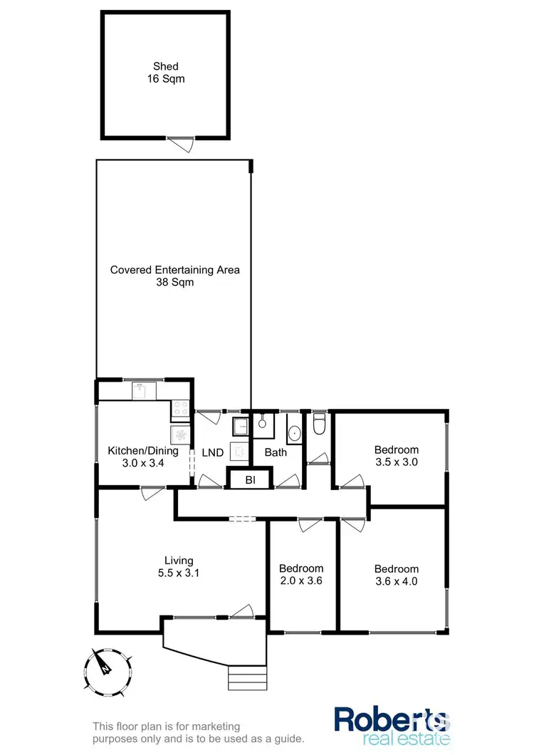 Floorplan of Homely house listing, 180 Carlton River Road, Carlton TAS 7173