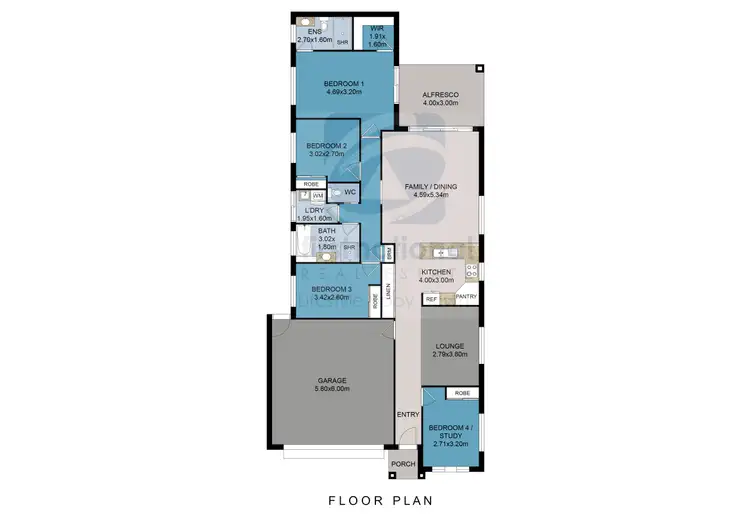 Floorplan of Homely house listing, 34 Forest Grove Crescent, Sippy Downs QLD 4556