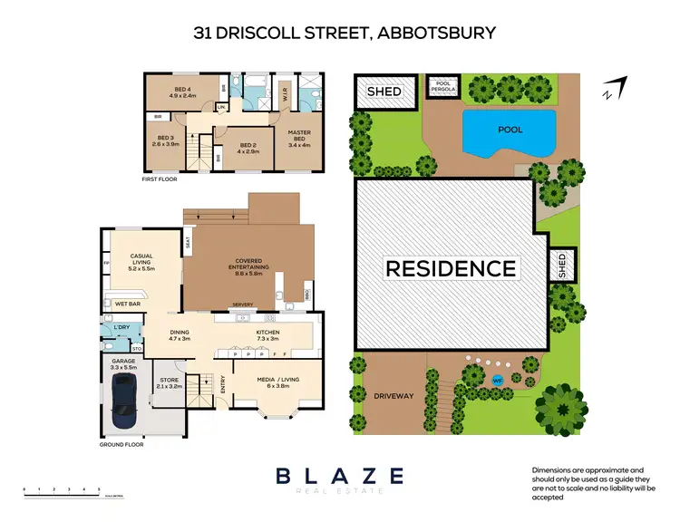 Floorplan of Homely house listing, 31 Driscoll Street, Abbotsbury NSW 2176