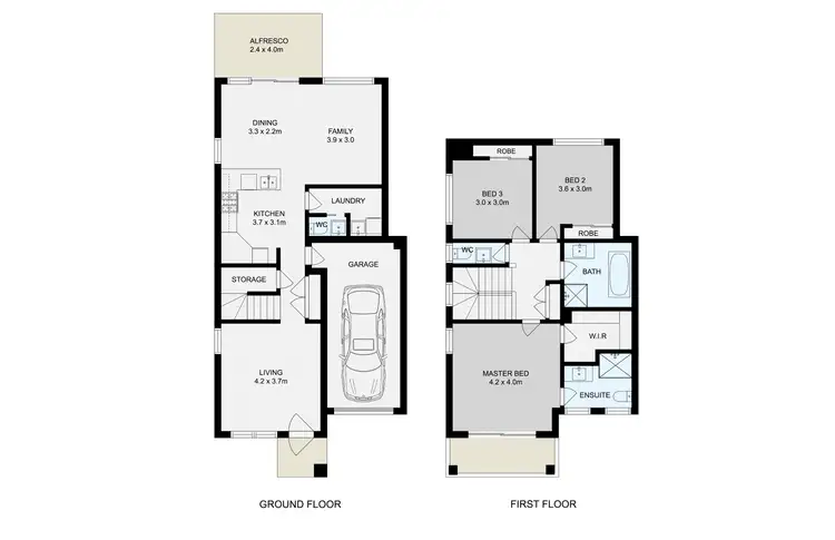 Floorplan of Homely house listing, 13 Jasper Street, Bonnyrigg NSW 2177