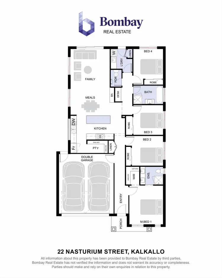 Floorplan of Homely house listing, 22 Nasturium Street, Kalkallo VIC 3064