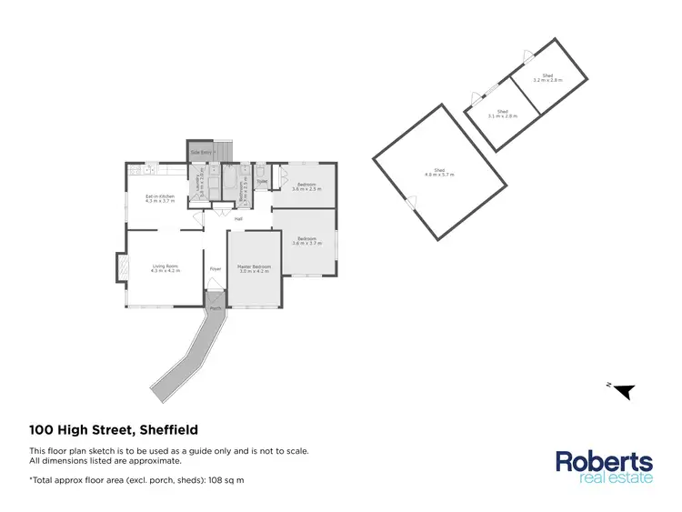 Floorplan of Homely house listing, 100 High Street, Sheffield TAS 7306