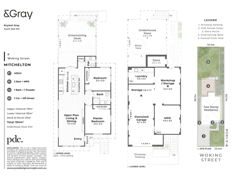 Floorplan of Homely house listing, 8 Woking Street, Mitchelton QLD 4053
