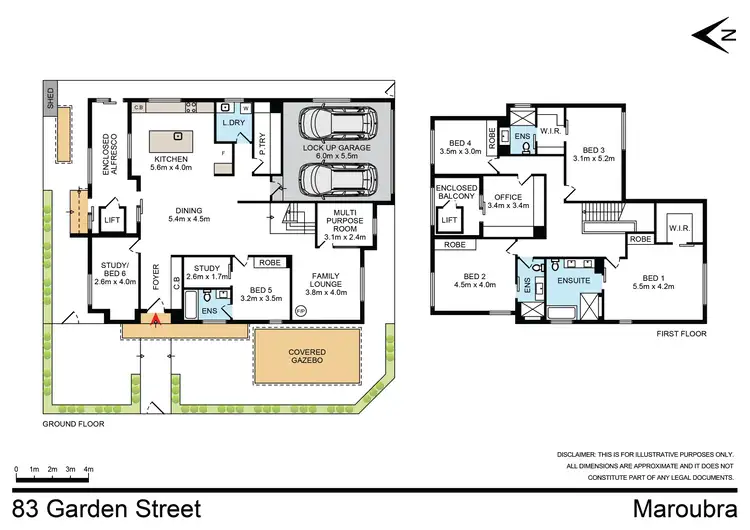 Floorplan of Homely house listing, 83 Garden Street, Maroubra NSW 2035