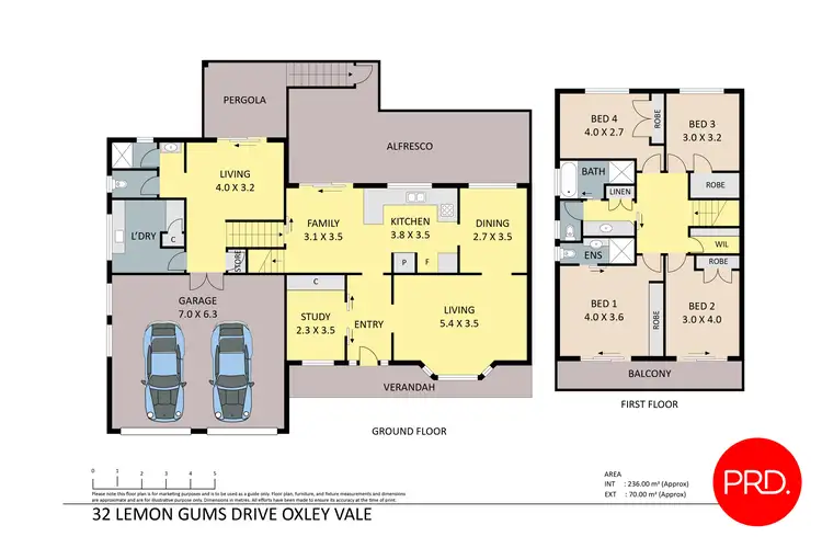 Floorplan of Homely house listing, 32 Lemon Gums Drive, Tamworth NSW 2340