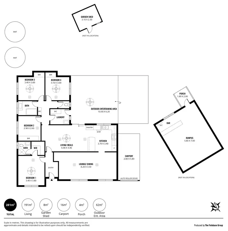 Floorplan of Homely house listing, 18 Lana Street, Reynella SA 5161