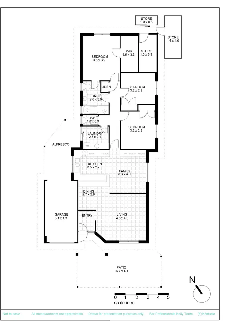 Floorplan of Homely villa listing, 3/28 Norton Drive, Dianella WA 6059