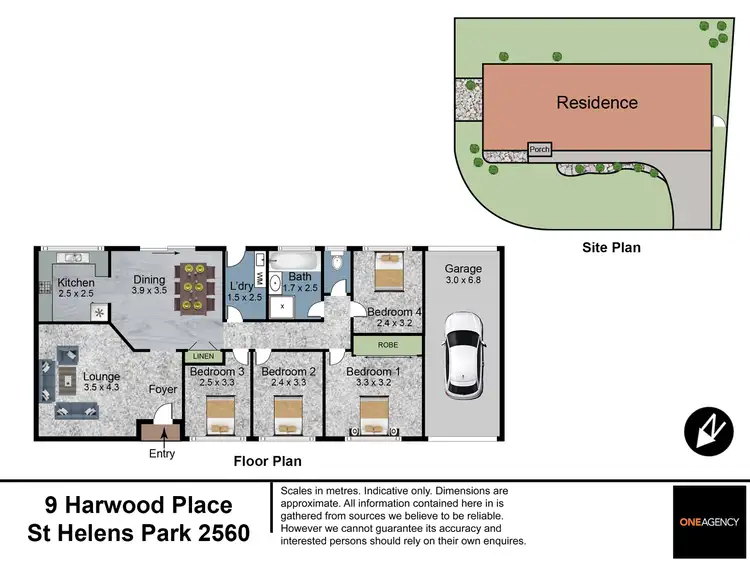 Floorplan of Homely house listing, 9 Harwood Place, St Helens Park NSW 2560