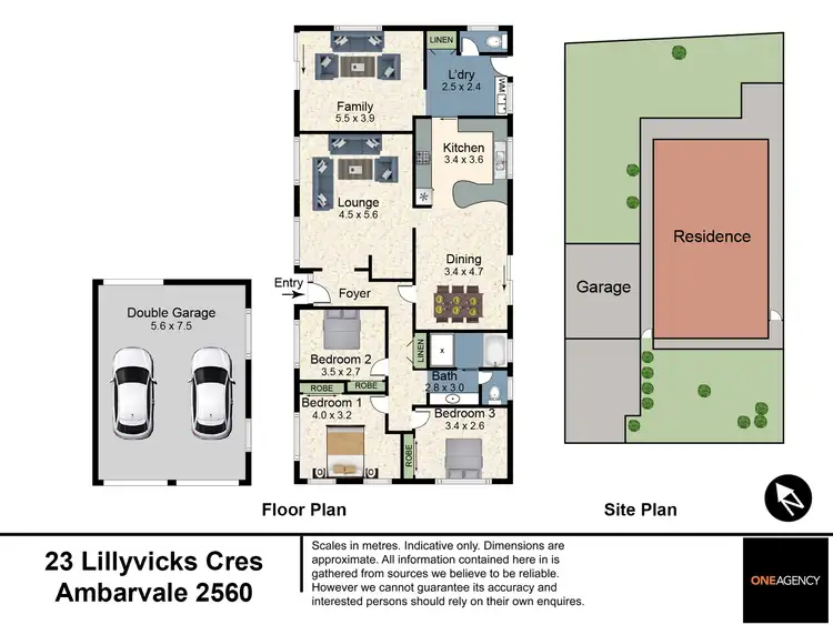 Floorplan of Homely house listing, 23 Lillyvicks Crescent, Ambarvale NSW 2560