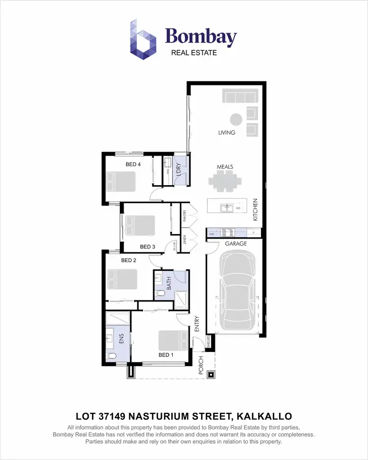 Floorplan of Homely house listing, 44 Nasturium Street, Kalkallo VIC 3064