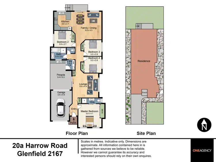 Floorplan of Homely house listing, 20a Harrow Road, Glenfield NSW 2167