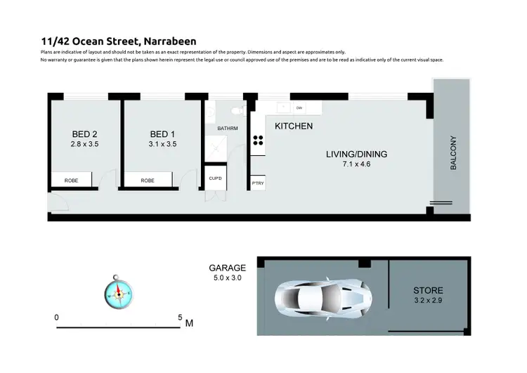 Floorplan of Homely apartment listing, 11/42 Ocean Street, Narrabeen NSW 2101