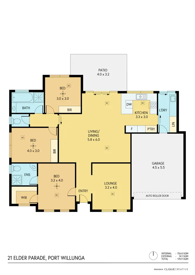Floorplan of Homely house listing, 21 Elder Parade, Port Willunga SA 5173
