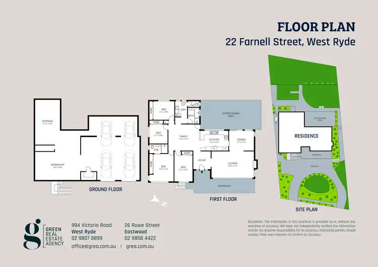 Floorplan of Homely house listing, 22 Farnell Street, West Ryde NSW 2114