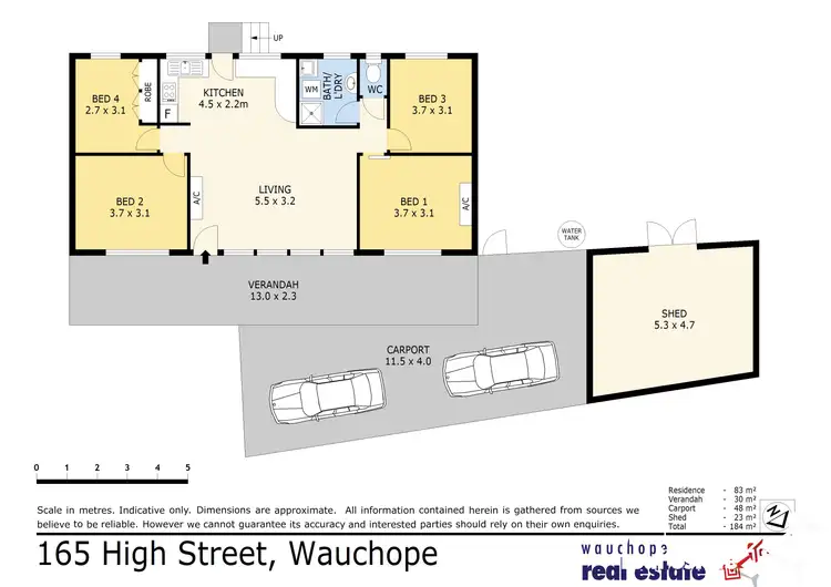 Floorplan of Homely house listing, 165 High Street, Wauchope NSW 2446