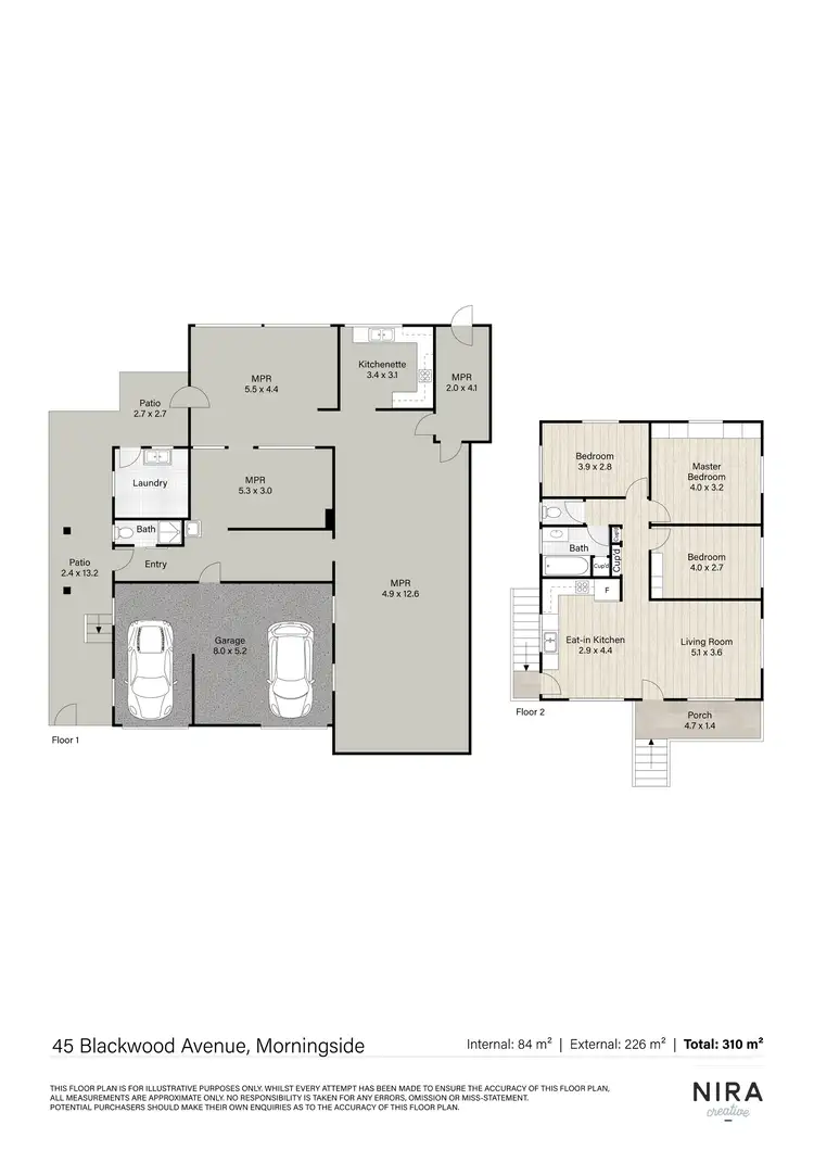 Floorplan of Homely house listing, 45 Blackwood Avenue, Morningside QLD 4170