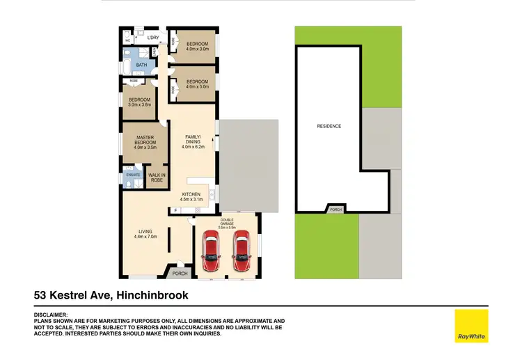Floorplan of Homely house listing, 53 Kestrel Avenue, Hinchinbrook NSW 2168