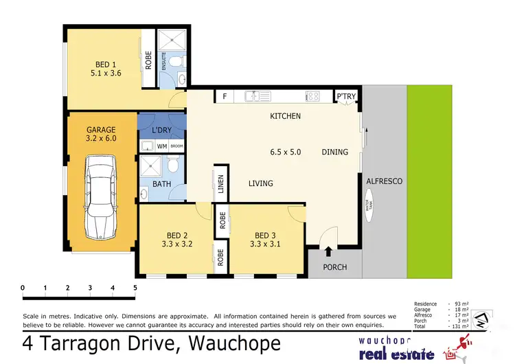 Floorplan of Homely villa listing, 4 Tarragon Drive, Wauchope NSW 2446
