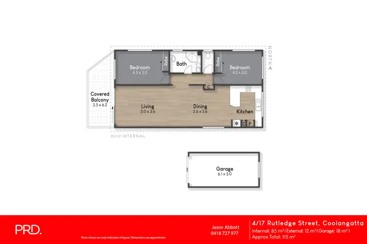 Floorplan of Homely unit listing, 4/17 Rutledge Street, Coolangatta QLD 4225