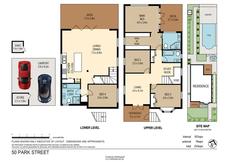 Floorplan of Homely house listing, 50 Park Street, Kelvin Grove QLD 4059