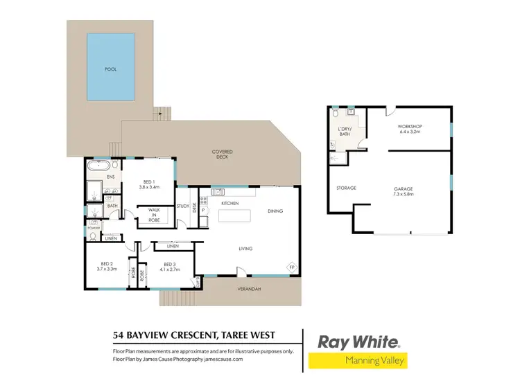 Floorplan of Homely house listing, 54 Bayview Crescent, Taree NSW 2430
