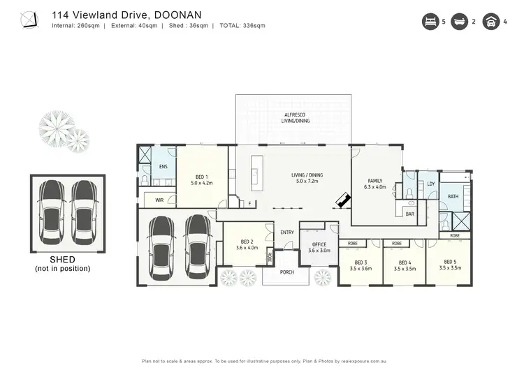 Floorplan of Homely house listing, 114 Viewland Drive, Doonan QLD 4562