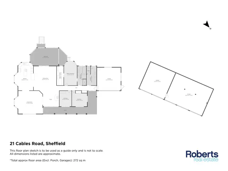 Floorplan of Homely house listing, 21 Cables Road, Sheffield TAS 7306