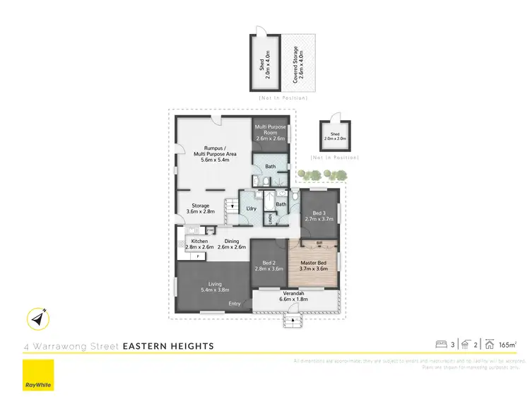 Floorplan of Homely house listing, 4 Warrawong Street, Eastern Heights QLD 4305