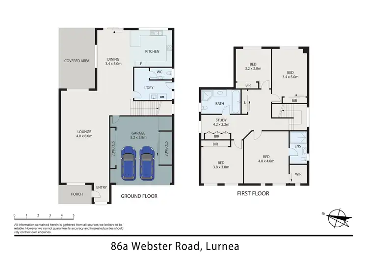 Floorplan of Homely house listing, 86A Webster Road, Lurnea NSW 2170
