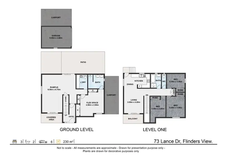 Floorplan of Homely house listing, 73 Lance Drive, Flinders View QLD 4305