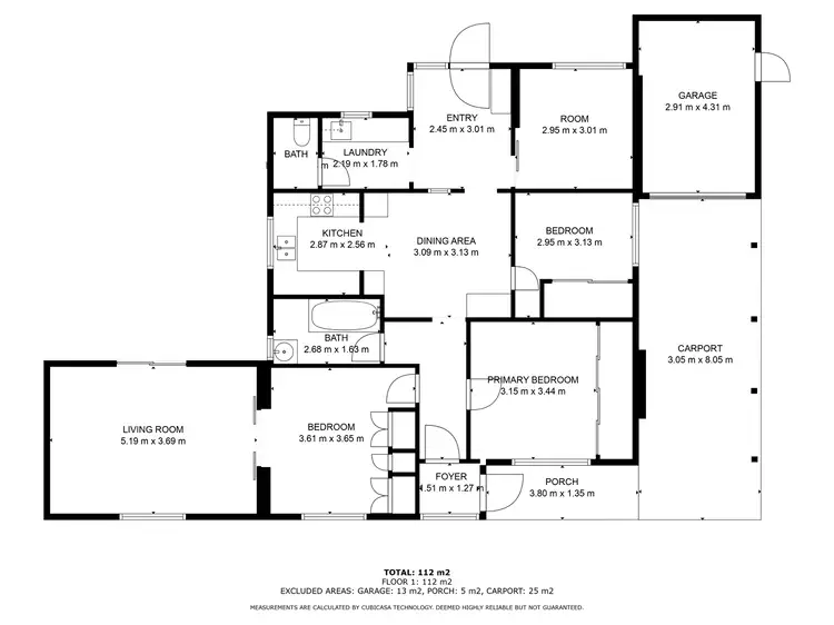 Floorplan of Homely house listing, 16 Third Avenue, Klemzig SA 5087