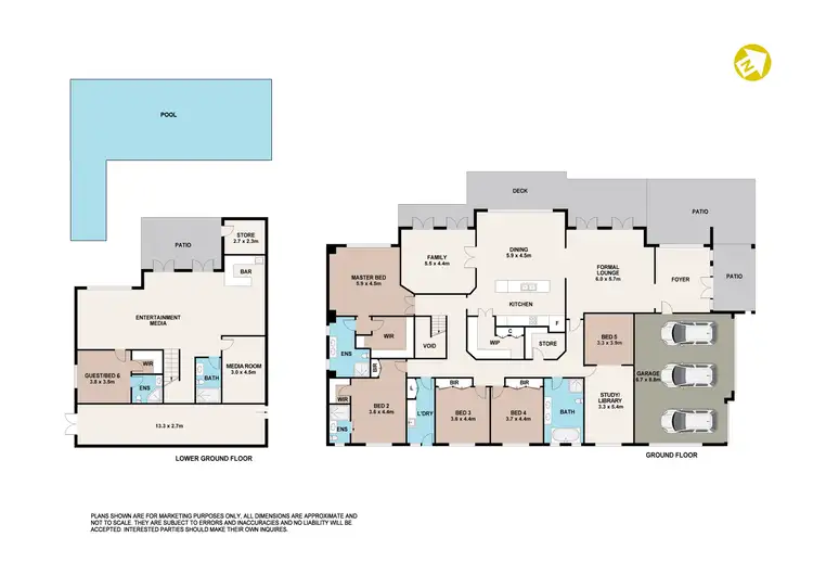 Floorplan of Homely rural property listing, 1 Oswald Park Place, Kurrajong NSW 2758