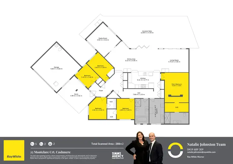 Floorplan of Homely house listing, 25 Montclare Court, Cashmere QLD 4500