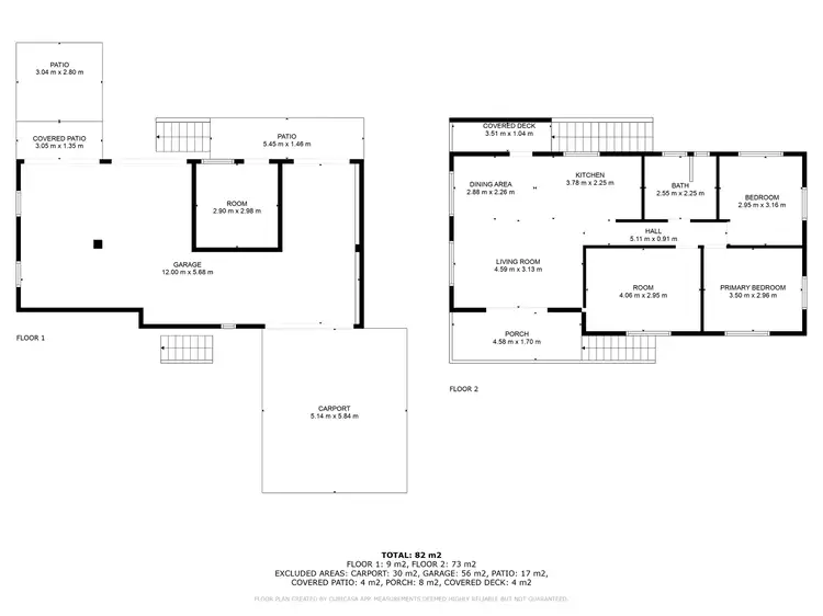 Floorplan of Homely house listing, 15 Marshall Avenue, Sun Valley QLD 4680