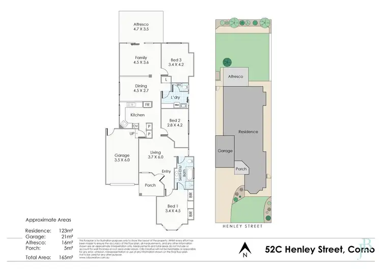 Floorplan of Homely house listing, 52C Henley Street, Como WA 6152
