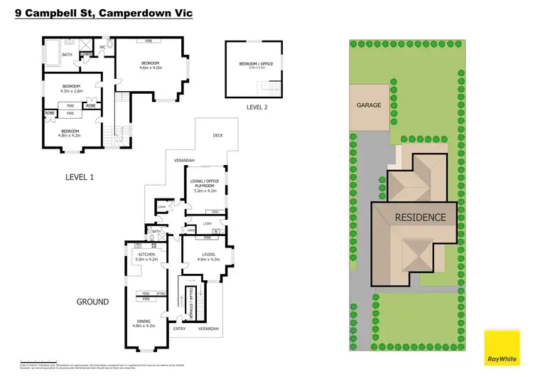 Floorplan of Homely house listing, 9 Campbell Street, Camperdown VIC 3260