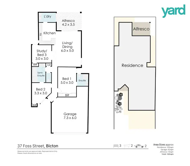 Floorplan of Homely house listing, 37 Foss Street, Bicton WA 6157
