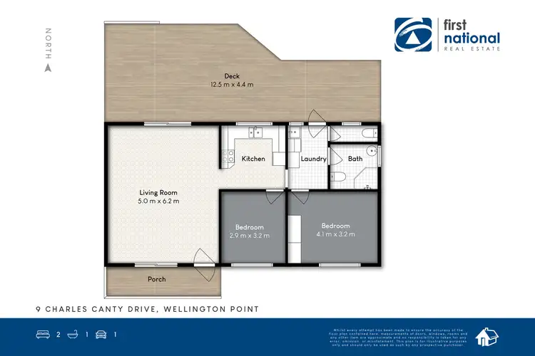 Floorplan of Homely house listing, 9 Charles Canty Drive, Wellington Point QLD 4160